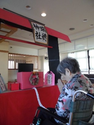 初詣に行きました